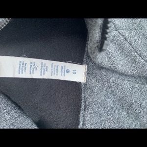 Lululemon zip up sweatshirt size 10